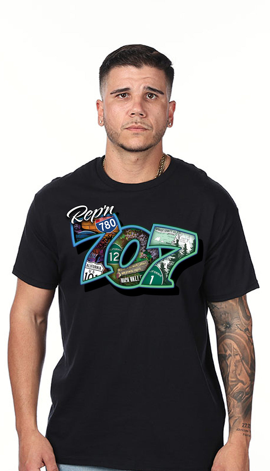 Mens Short Sleeve Repn'n 707 Shirt